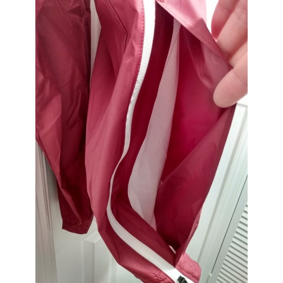 Nike 1/2 Zip White Maroon Coaches Jacket Windbreaker Men's XXL - Picture 8 of 16